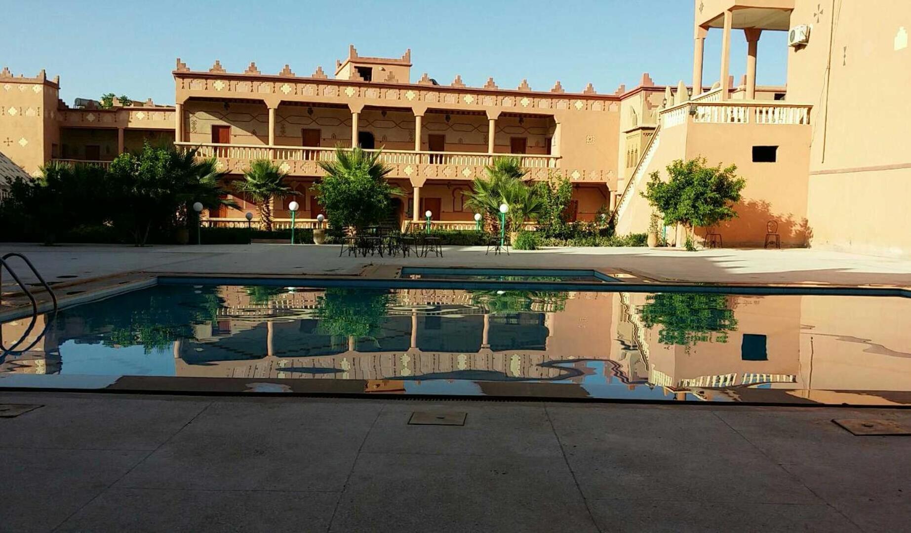 Hotel Mandar Saghrou Tazakhte Kelaat-M'Gouna Buitenkant foto